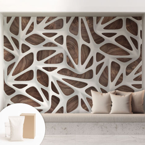 Carta Da Parati Non Tessuto - Decorazione Da Muro - Traspirante - Con Motivo - Per Camera Da Letto Cucina Armonia dinamica 208x146 cm