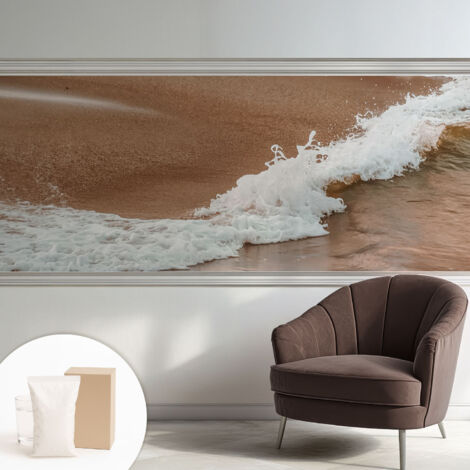 Carta Da Parati Non Tessuto - Decorazione Da Muro - Traspirante - Con Motivo - Per Camera Da Letto Cucina brezza marina 250x104 cm