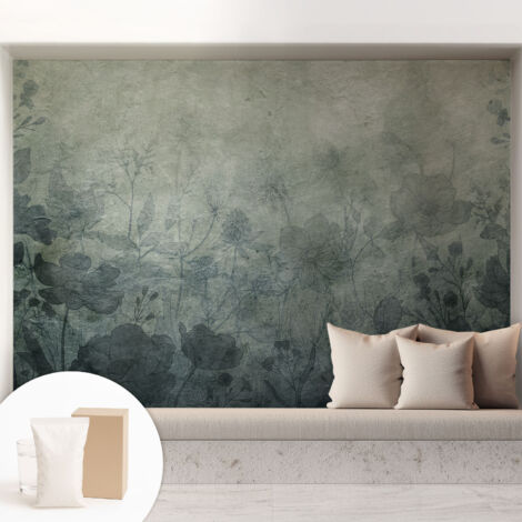 Carta Da Parati Non Tessuto - Decorazione Da Muro - Traspirante - Con Motivo - Per Camera Da Letto Cucina Eleganza vegetale 208x146 cm
