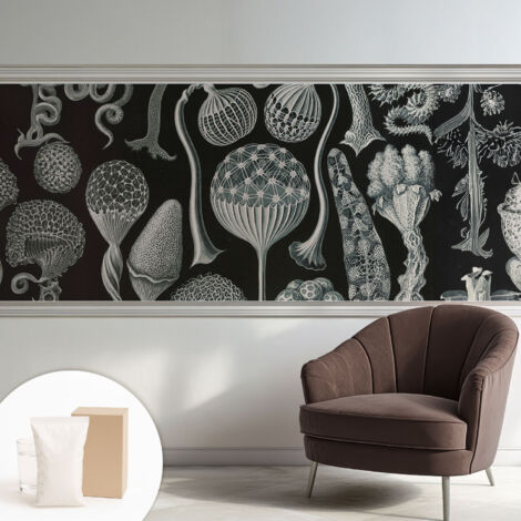 Carta Da Parati Non Tessuto - Decorazione Da Muro - Traspirante - Con Motivo - Per Camera Da Letto Cucina Piante magiche 250x104 cm