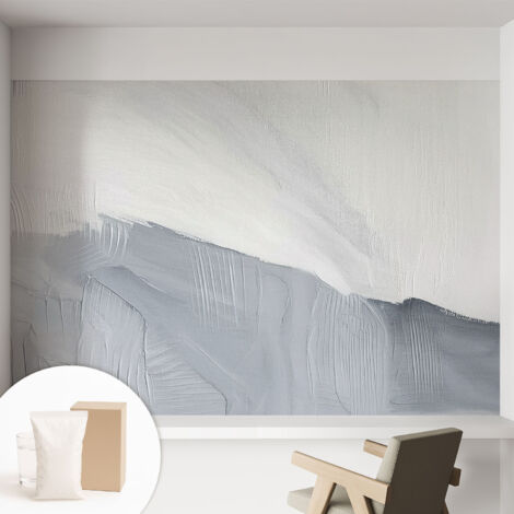 Carta Da Parati Non Tessuto - Decorazione Da Muro - Traspirante - Con Motivo - Per Camera Da Letto Cucina Trame delicate 152x104 cm