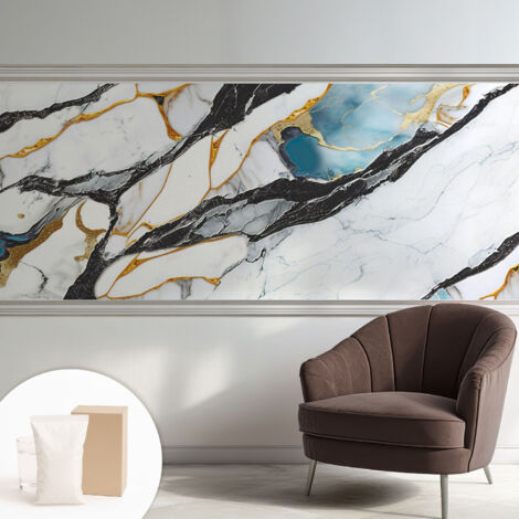 Carta Da Parati Non Tessuto - Di Alta Qualità Per Il Soggiorno La Cucina - Tendenze Moderne - Vlies Ecologico Marmo elegante 250x104 cm