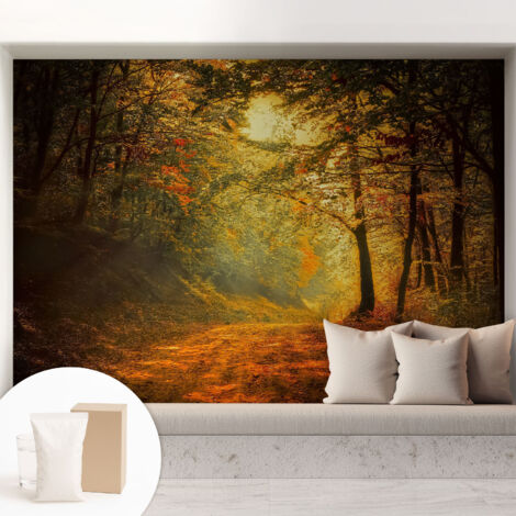 Carta Da Parati Non Tessuto - Di Alta Qualità Per Il Soggiorno La Cucina - Tendenze Moderne - Vlies Ecologico Paesaggio autunnale 208x146 cm