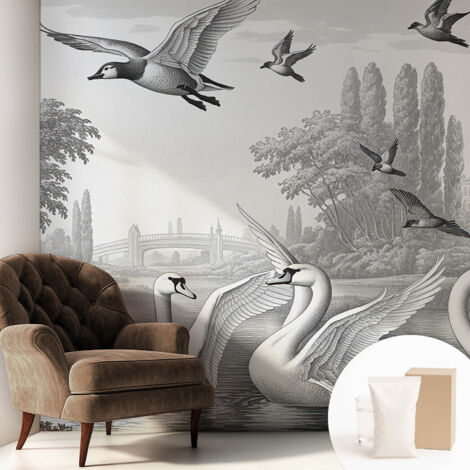 Carta Da Parati Non Tessuto - Di Alta Qualità Per Il Soggiorno La Cucina - Tendenze Moderne - Vlies Ecologico Paesaggio classico 250x250 cm