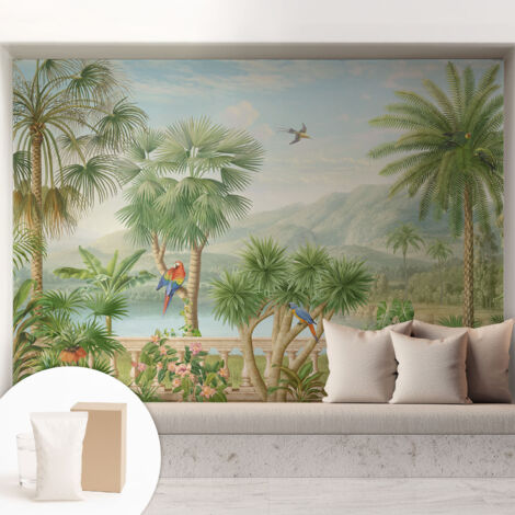 Carta Da Parati Non Tessuto - Di Alta Qualità Per Il Soggiorno La Cucina - Tendenze Moderne - Vlies Ecologico Paesaggio esotico 208x146 cm