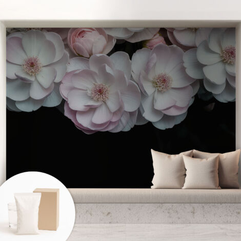 Carta Da Parati Non Tessuto - Di Alta Qualità Per Il Soggiorno La Cucina - Tendenze Moderne - Vlies Ecologico Un bouquet delicato 208x146 cm