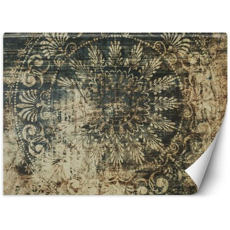 Carta Da Parati, Ornamento vintage invecchiato - 150x105