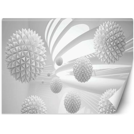 Carta Da Parati, Palle astratte 3d - 150x105