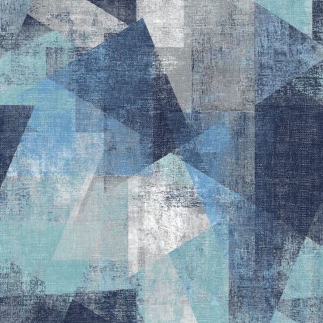 DUTCH WALLCOVERINGS Carta da Parati Motivo Prospettico in Diversi Colori