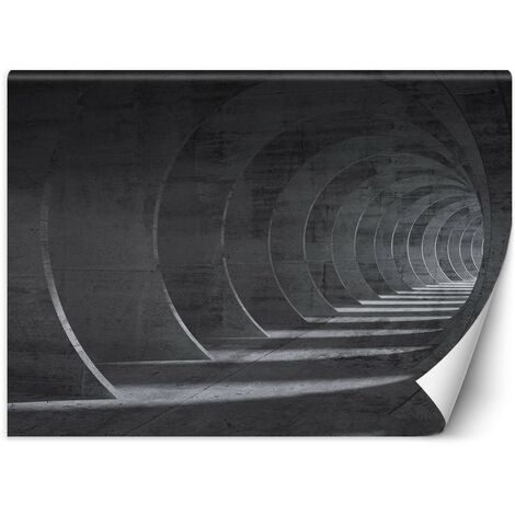 Carta Da Parati, Tunnel 3D - 254x184