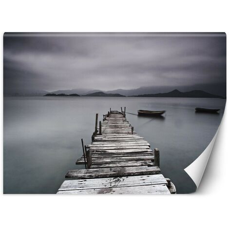 Carta Da Parati, Vecchio ponte sul lago - 400x280