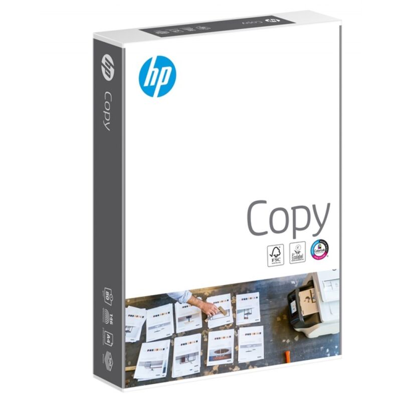 Hewlett Packard - Carta hp copy, 80 g/m2, grado di...