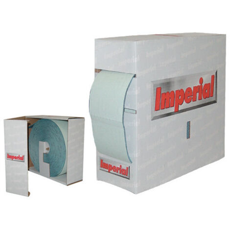 Carta resinada con esponja rollo de 25 m grano 120 para lijado en madera y barnices – Imperial