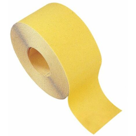 Carta vetrata Calflex Rotolo 25 m Ossido di alluminio Giallo