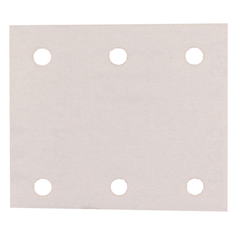 Carta abrasiva Makita 114 x 102 mm, K320, 10 pz. 114 x 102 mm - K320 - 10 pz. - 6 fori - Vernici / colori
