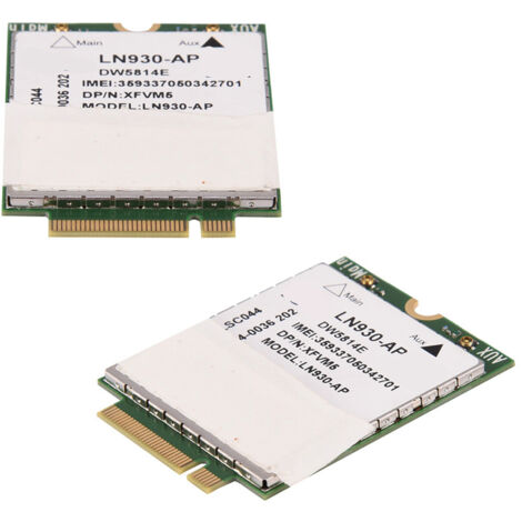 Carte 4G LTE Mini Module M.2 NGFF WWAN avec Support GNSS et A-GPS Professionnel