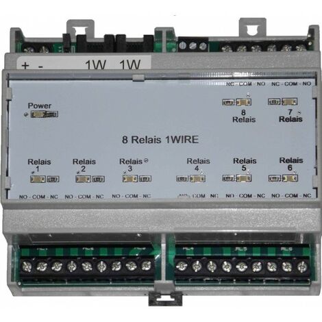 Carte 8 relais en BUS 1Wire