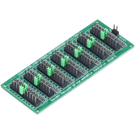 Carte à résistances réglables 1R à 9999999R, 8 canaux, précision 0.1R, module électronique abordable