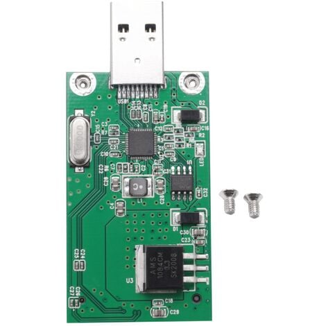 cablecc Adaptateur USB 3.0 vers SSD mSATA 50 Broches et Adaptateur