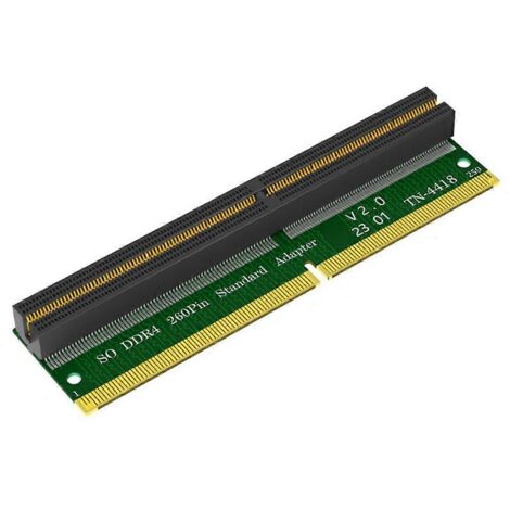 Carte adaptatrice DDR4, testeur de mémoire standard 204 broches/260 broches, DDR4