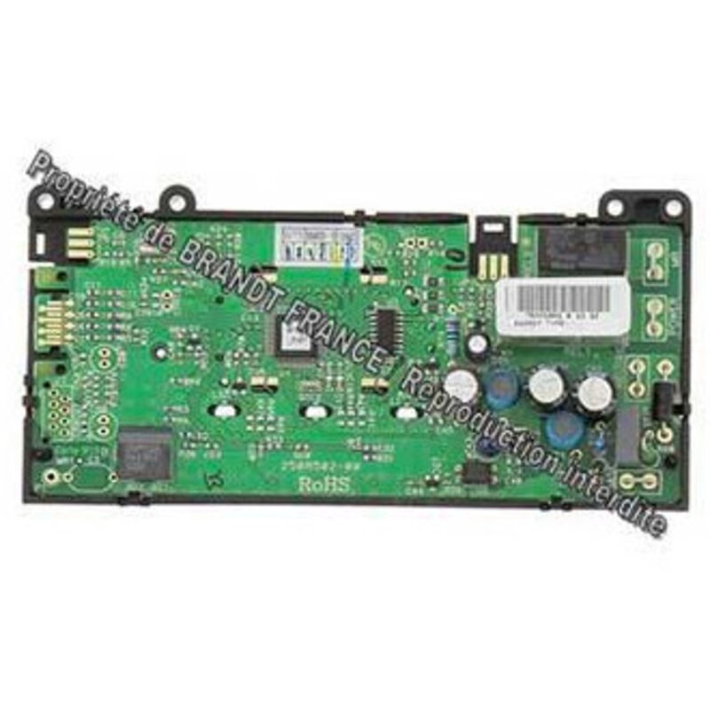 Carte afficheur pour four Brandt 72X7856
