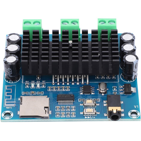 Carte Amplificateur Audio Bluetooth 5.0, Module 2 Canaux Numérique Haute Fidélité XHA272