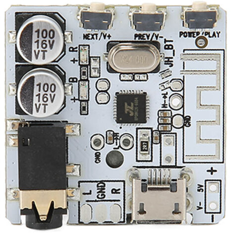 Carte Amplificateur Audio Bluetooth 5.0 Module Musique Stéréo Sans Fil pour Lecteur MP3