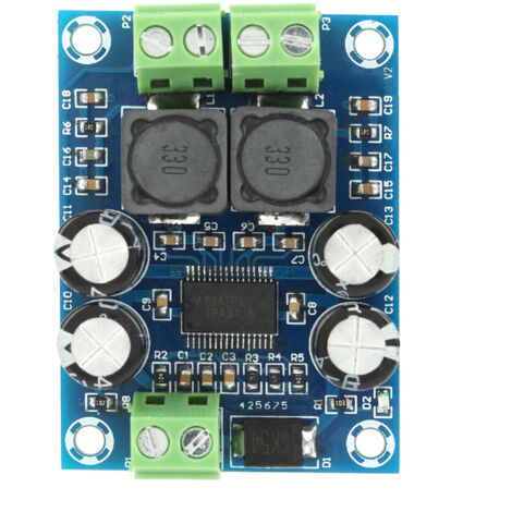 Carte Amplificateur Audio Numérique TPA3118 Mini 60W, Module d'Amplification Puissance DC 10-24V
