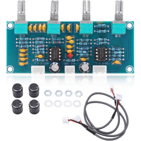 Carte Amplificateur Audio Puissante 2 Canaux avec Préampli NE5532 - Alimentation 12V-24V