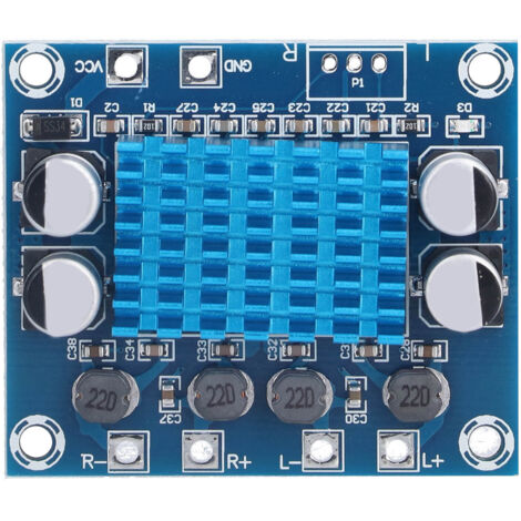Carte Amplificateur Audio TPA3110, Module Ampli Puissance Stéréo Numérique 2.0 pour PC et Home Cinéma