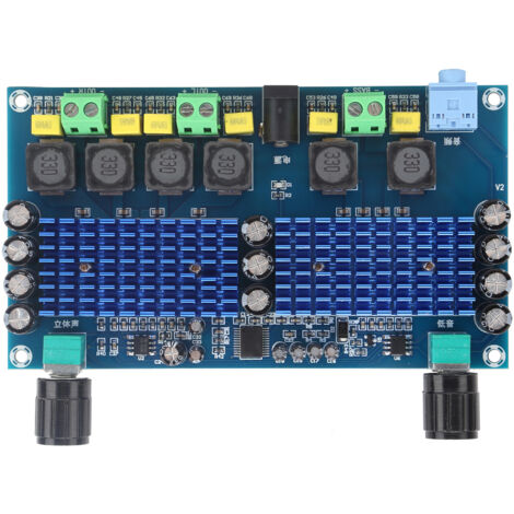 Carte Amplificateur Audio TPA3116 D2 2.1 Canaux avec Module Subwoofer XH-A312