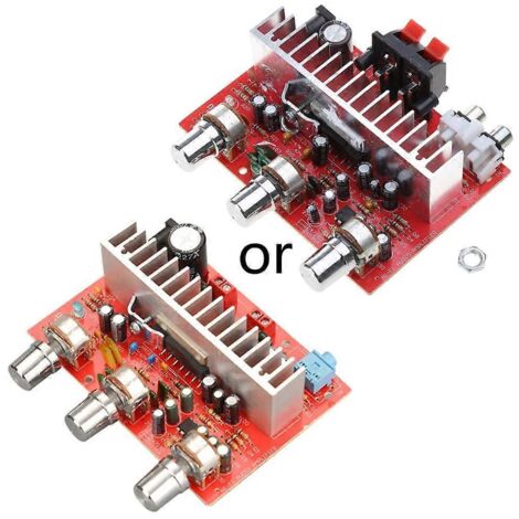 Carte Amplificateur Audio Voiture DX-135 HA135 50Wx2 Canal Double Alimentation 12V