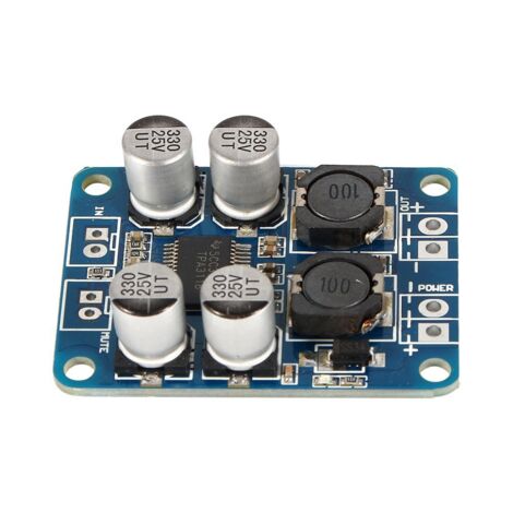 Carte amplificateur numérique mono PBTL TPA3118 1x60W pour alimentation 12V/24V