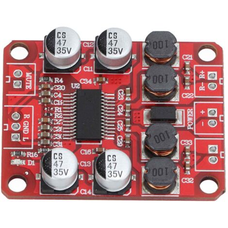 Carte Amplificateur Stéréo TPA3110 2x15W, Module Double Canal pour PC et Systèmes Audio Numériques