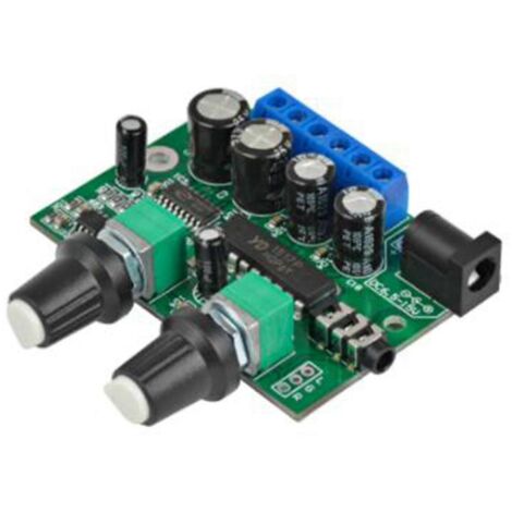 Carte audio d'amplificateur de subwoofer 2.1 6Wx2+25W Mini amplificateur de basses--