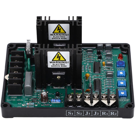 Carte AVR Universelle avec Protection Basse Fréquence et Boîtier ABS, Module Régulateur de Tension Automatique 180‑240VAC