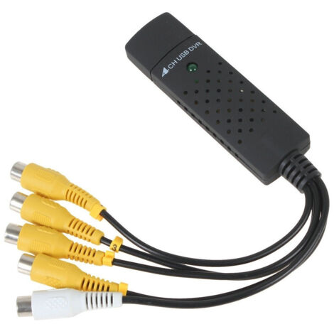 Carte D'acquisition Usb 2.0 Pc Capture 4 Canaux Video + 1 Canal Audio Pc Notebook Net