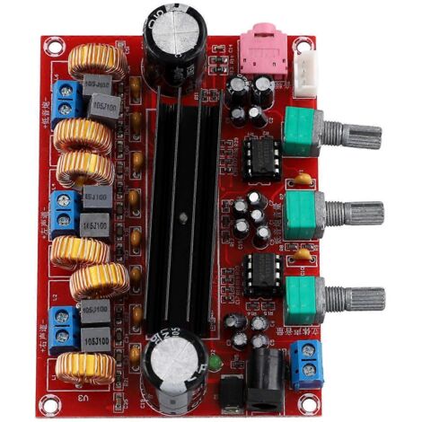 Carte d'amplificateur audio XH-M139, modules d'amplificateur 2.1 canaux 2x50W+100W