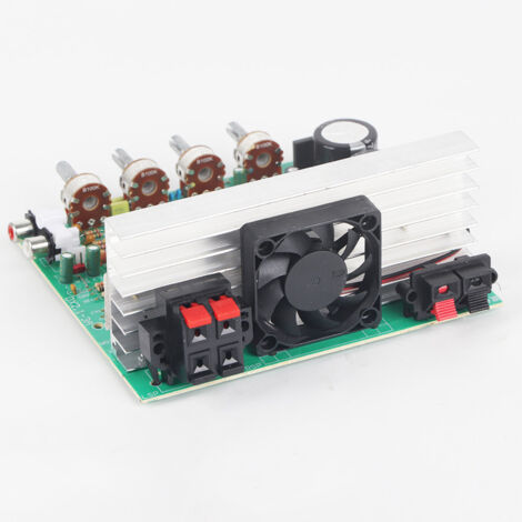 Carte d'amplificateur de puissance de caisson de basses 2.1, 240W, Audio à 3 canaux