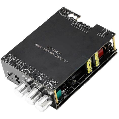 Carte d'amplificateur de puissance numérique Bluetooth T2002P 200Wx2