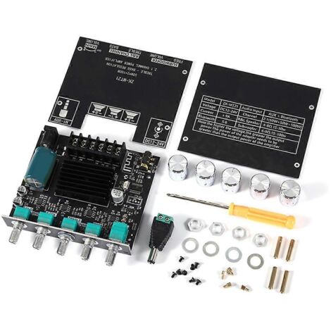 Carte d'amplification Bluetooth 5.0 MT21 50 W x 2 + 100 W 2.1 canaux