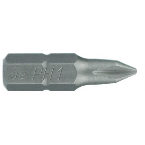 CARTE DE 3 EMBOUTS CRUCIFORMES PH3 LONGUEUR 25 MM - HANGER - 133013