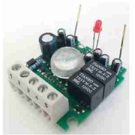 Carte de circuit imprimé NICE 042CI-RX.8001 RX pour récepteur de cellule photoélectrique FI (remplacement)