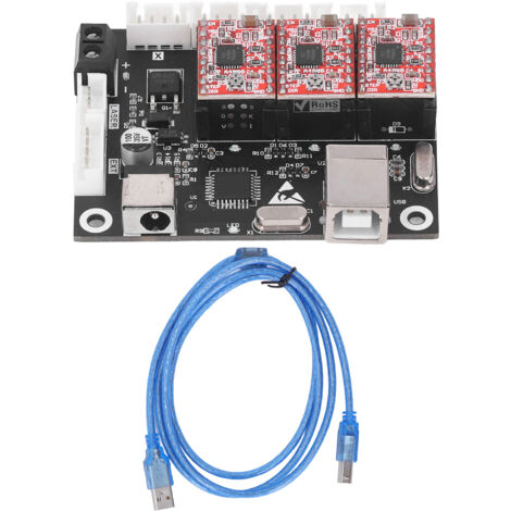 Carte de Commande Laser 3 Axes pour Machine de Gravure CNC avec Interface USB