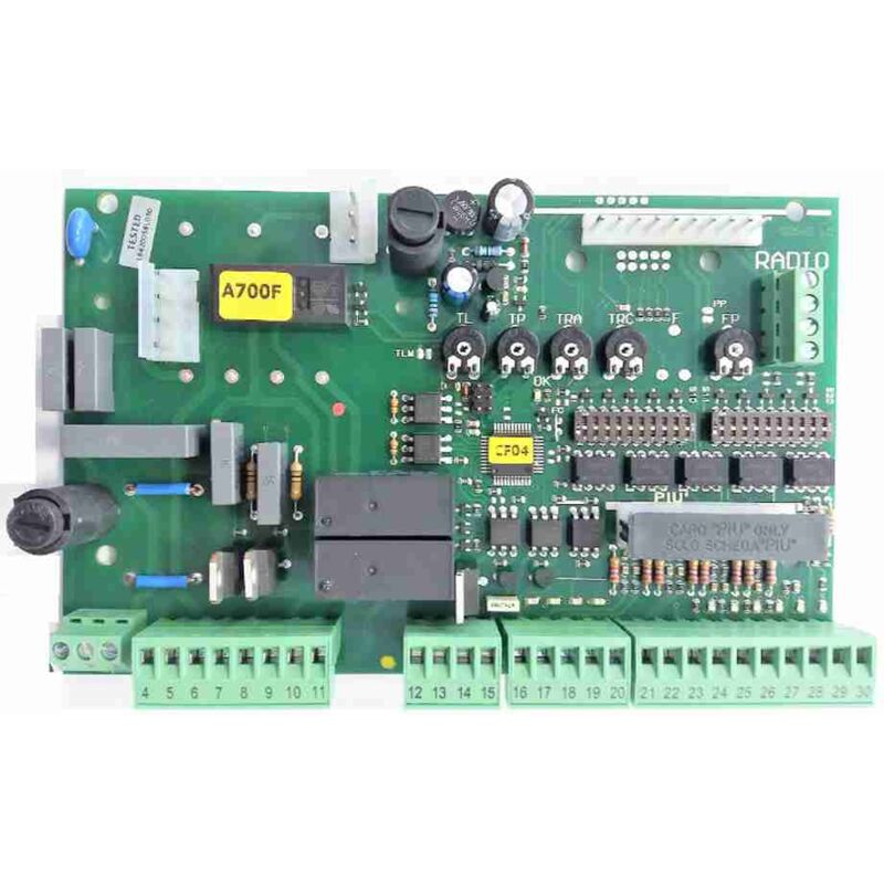 SPSB059DF Panneau de commande central 2 moteurs A700F Pièce de rechange d'origine Nice SPSB059DF