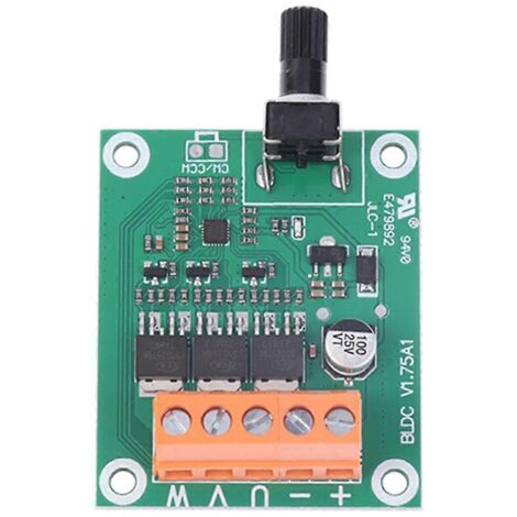 Carte de commande pour moteur CC sans balais 6V 12V 24V, lecteur CD vert