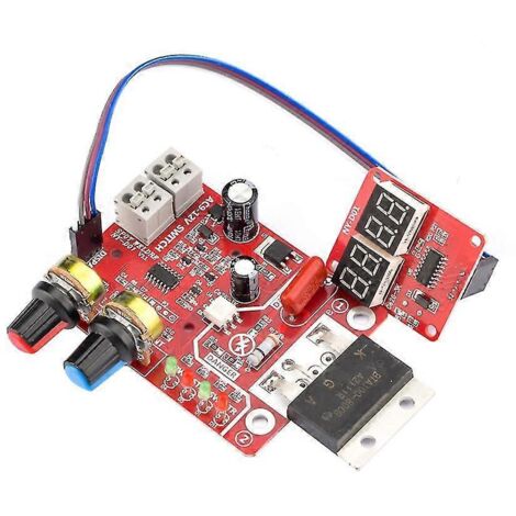 Carte de contrôle de temps pour poste à souder par points, transformateur 110 V/220 V vers 9 V CA, avec affichage du temps de soudage