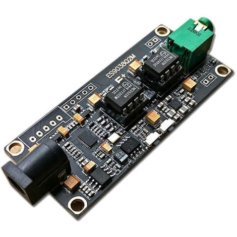Carte de décodage ES9038Q2M, décodeurs de module USB asynchrone à entrée I2S