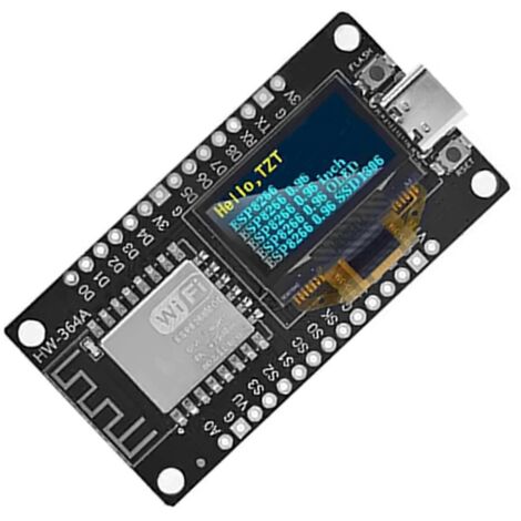 Carte de développement ESP8266 V3 avec écran OLED 0,96 pouce CH340 B