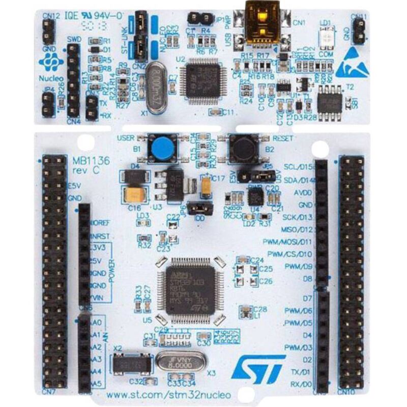 Stmicroelectronics - NUCLEO-F401RE Carte de développement NUCLEO-F401RE STM32 F4 Series